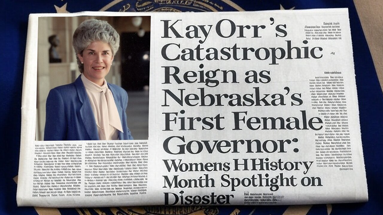 Kay Orr’s Catastrophic Reign as Nebraska’s First Female Governor: Women’s History Month Spotlight