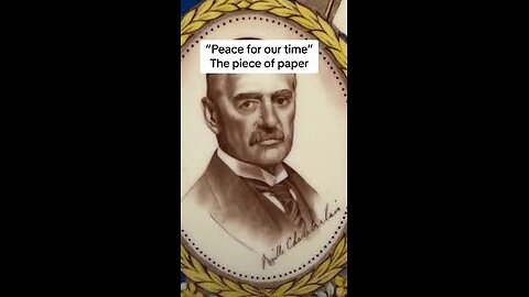 THANK TRUMP FOR NOT BEING NEVILLE CHAMBERLAIN! STRONG LEADERSHIP!!!
