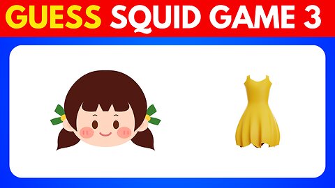 Guess the Squid Game Season 3 Characters and Games by Emojis |Cawcaw Quiz