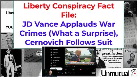 Liberty Fact File: Vance, Cernovich Embrace War Crimes