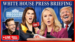 🚨 White House Press Briefing LIVE Right Now With Karoline Leavitt, Bombshell Epstein Documents
