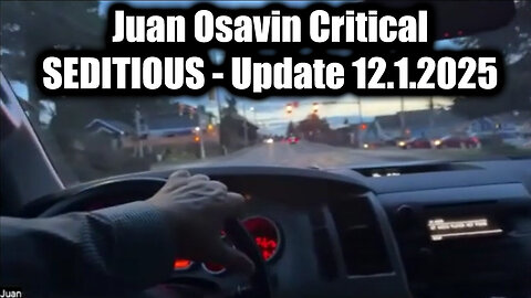 Juan O' Savin: Trump's Next Move 12/1/25 - Massive Events About To Unfold Across The U.S!