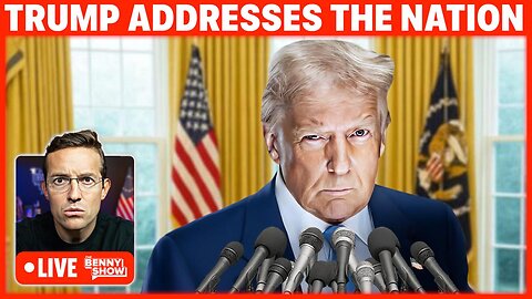 WAR! Trump Speaking LIVE Right Now In Address To The Nation from White House | Major Announcement…