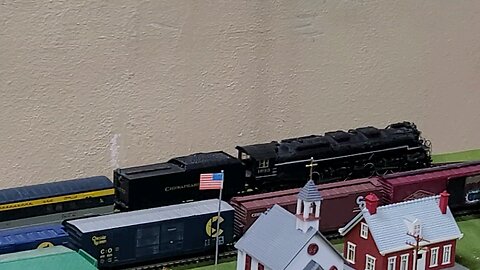C&O Allegheny with DCC sound.