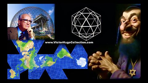 Buckminster Fuller Synergetics Dymaxion Map The Jewish Problem Alex Jones Carl Herman Victor Hugo
