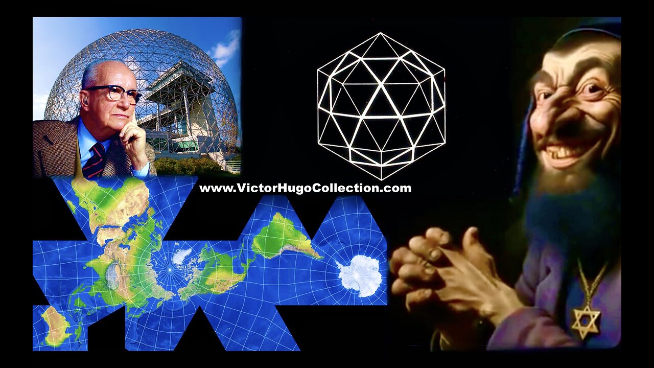 Buckminster Fuller Synergetics Dymaxion Map The Jewish Problem Alex Jones Carl Herman Victor Hugo