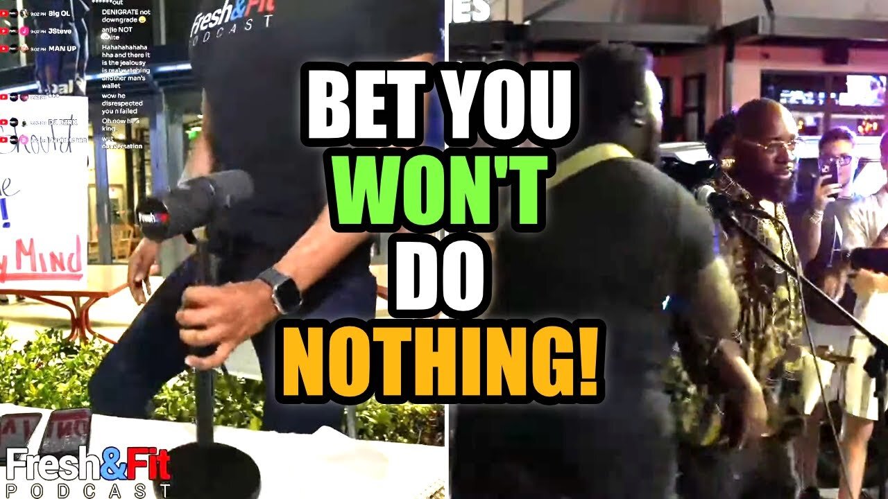 BM Tried To FIGHT Myron But Myron Pulled His 1st FRANK CASTLE On A BM For Simping BW!