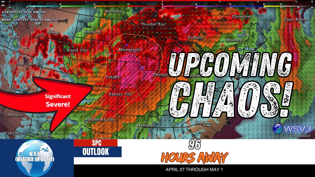⚠️ Significant Severe Threat Returns: Outbreak Increasingly Likely! April 27-May 1