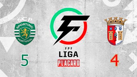 Sporting (5) X (4) SC Braga - 17º Jornada da Liga Placard 2024/25 #ligaplacard #futsal.