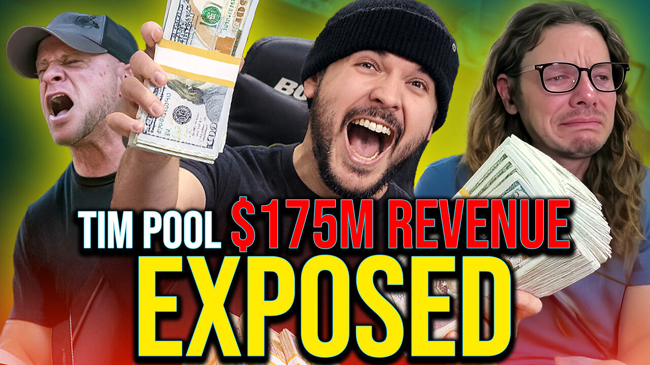 Tim Pool's $175,000,000 EXPOSED, Timcast IRL Reportedly Making INSANE MONEY