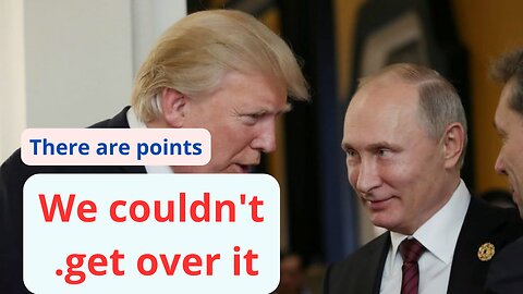 Trump:There are points We couldn't get over it.