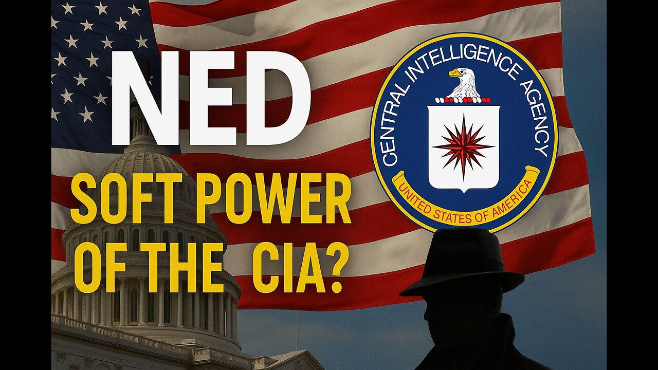 How the Cia did propaganda in many countries through the NED.