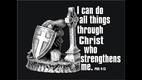 I Can Do All Things Through Christ...