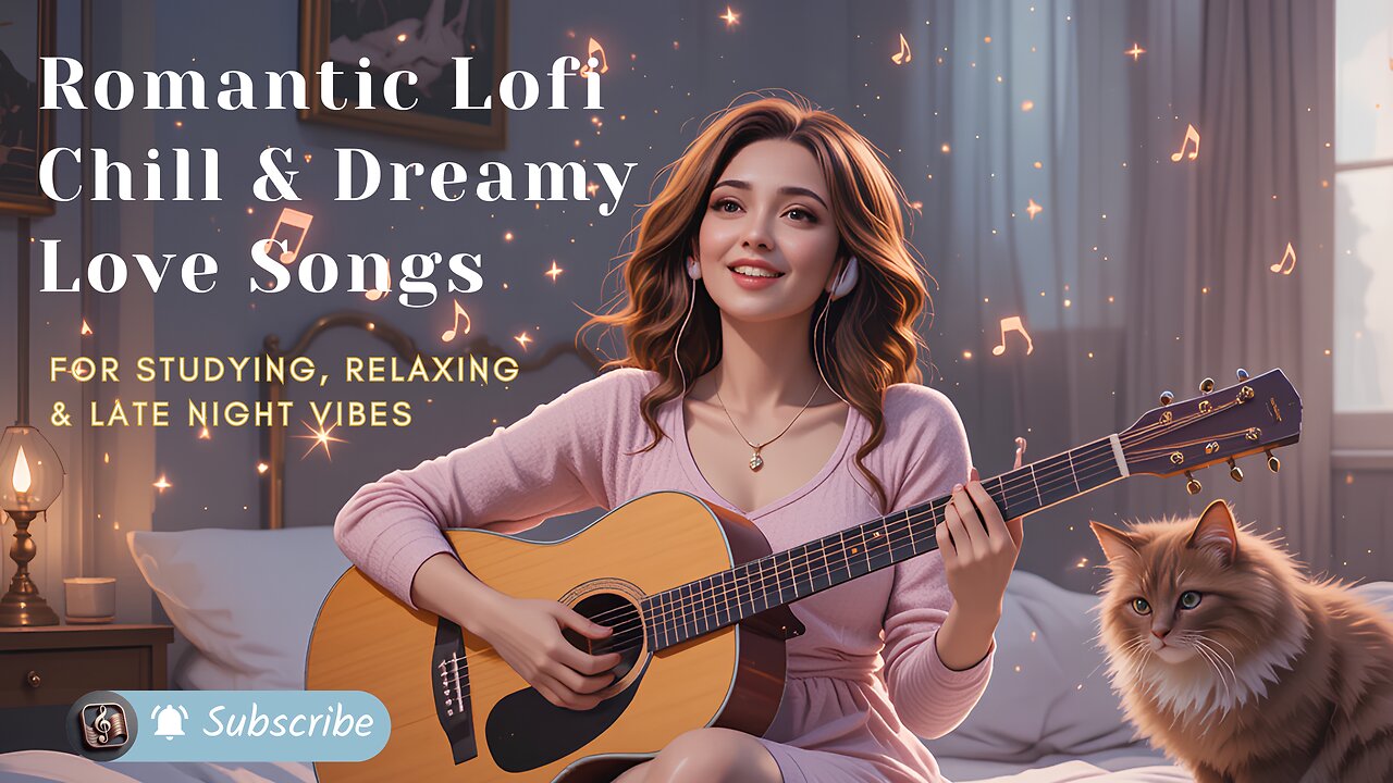 Romantic Lofi Chill & Dreamy Love Songs : for Studying, Relaxing & Late Night Vibes
