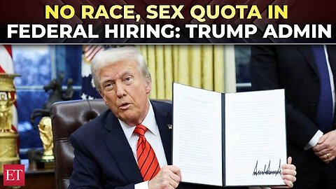 Trump administration bans use of race, sex data in federal hiring