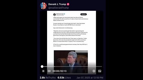 I think now is a good time to remind everyone about that time President Trump shared a video