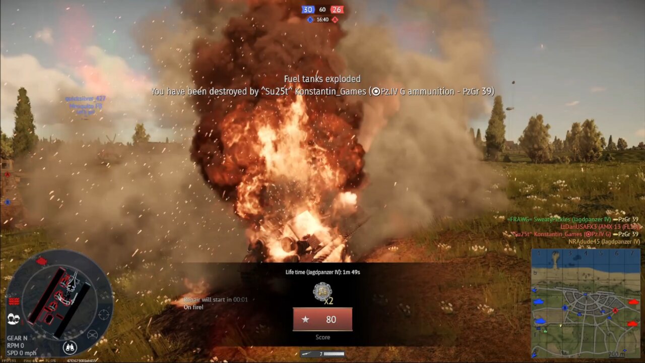 War Thunder fails