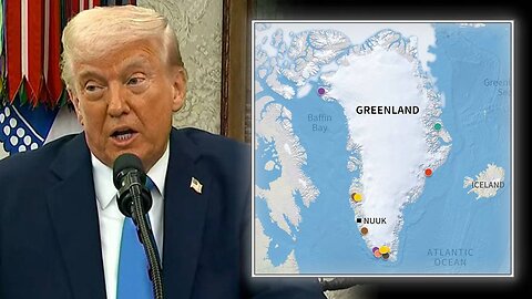 President Trump Says We Need Greenland For International Security