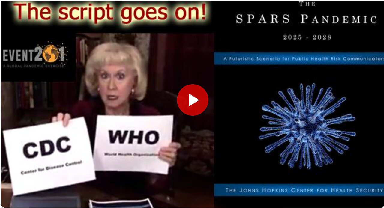"SPARS PANDEMIC - THIS IS WHAT THEY HAVE PLANNED FOR YOU IN 2025 TO 2028!"