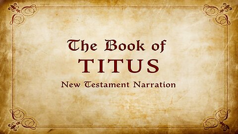 The Book of Titus: Setting Things in Order (WEB)