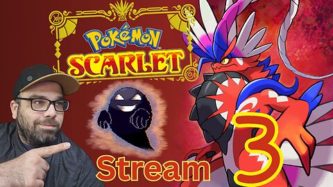 Playing Pokémon Scarlet: Let's Play! Ghost Type Only Stream 3