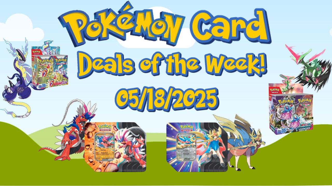 Best Pokemon Card Deals of the Week 05/18/2025