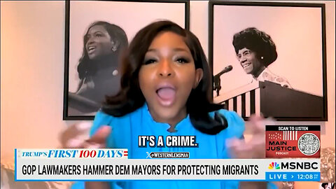 Democrat Jasmine Crockett Says Entering The U.S. Illegally Isn't A Crime