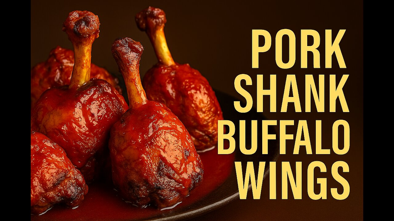 Pork Shank Buffalo Wings – FlavorVille Meat Illusion Chaos