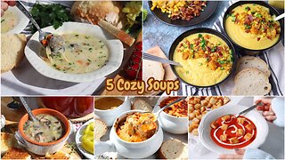 5 Hot Soups for Freezing Days