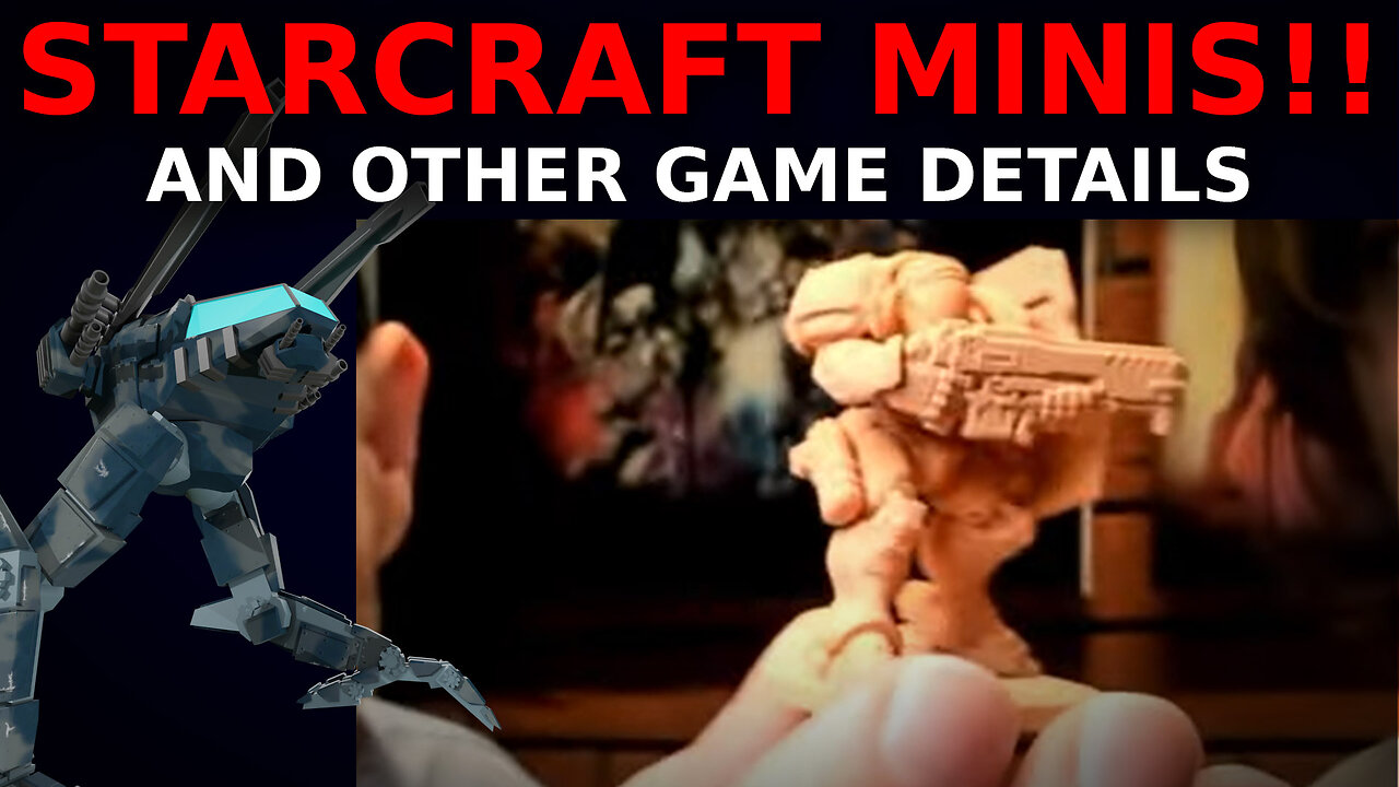 StarCraft's First Miniatures and Other Game Details