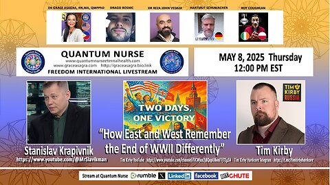 Guests: STANISLAV KRAPIVNIK & TIM KIRBY - "Two Days, One Victory. How East & West Remember the End of WWII Differently"
