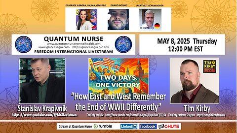 Guests: STANISLAV KRAPIVNIK & TIM KIRBY - "Two Days, One Victory. How East & West Remember the End of WWII Differently"