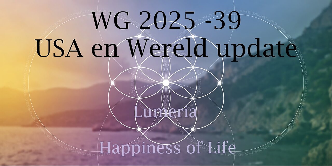WG 2025 - 39 - USA onrusten en verdere update