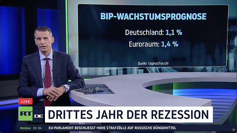 Deutschland: Drittes Jahr der Rezession