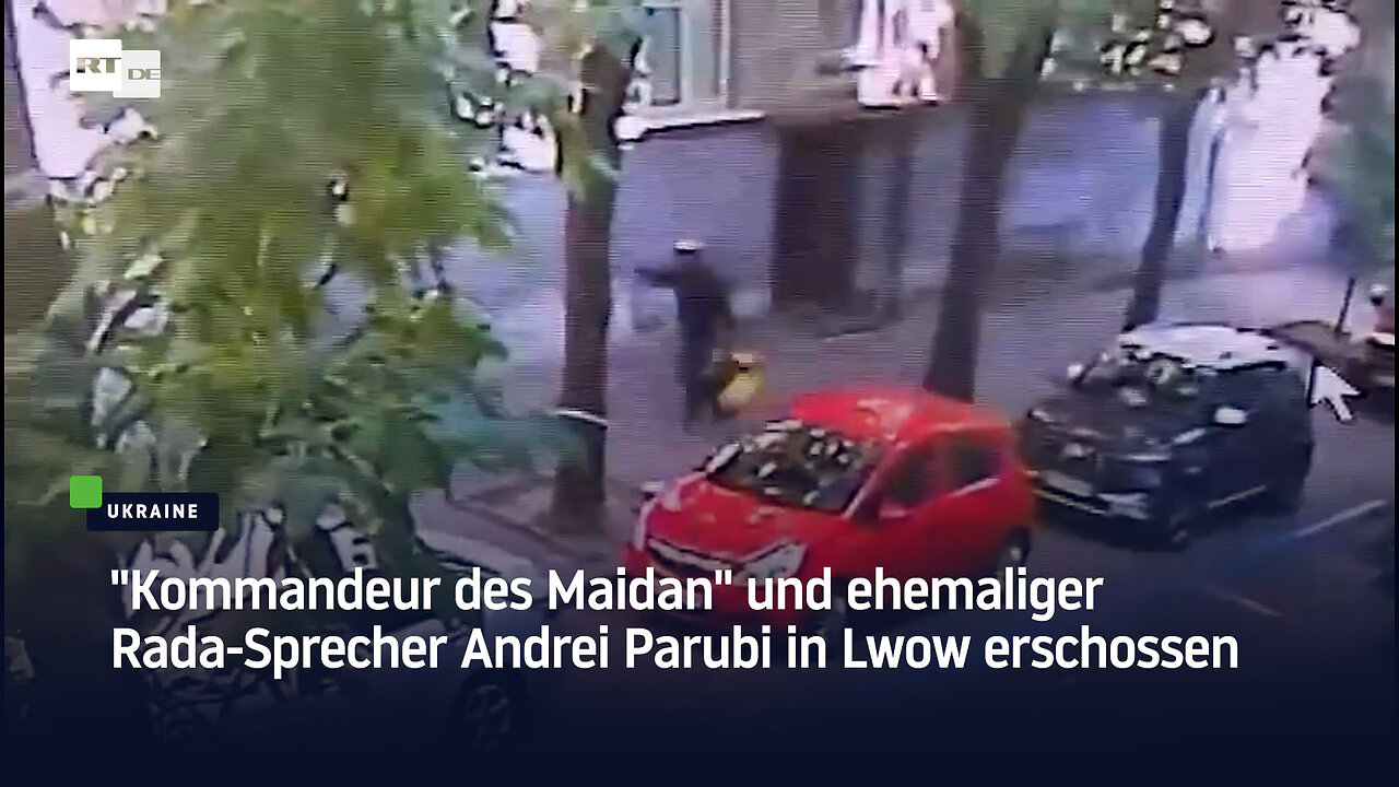Kommandeur des Maidan und ehemaliger Rada-Sprecher Andrei Parubi in Lwow erschossen