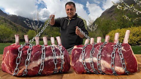 Slow-cooked to perfection, packed with smoky flavors🤤🥩 Would you try this epic meat masterpiece?