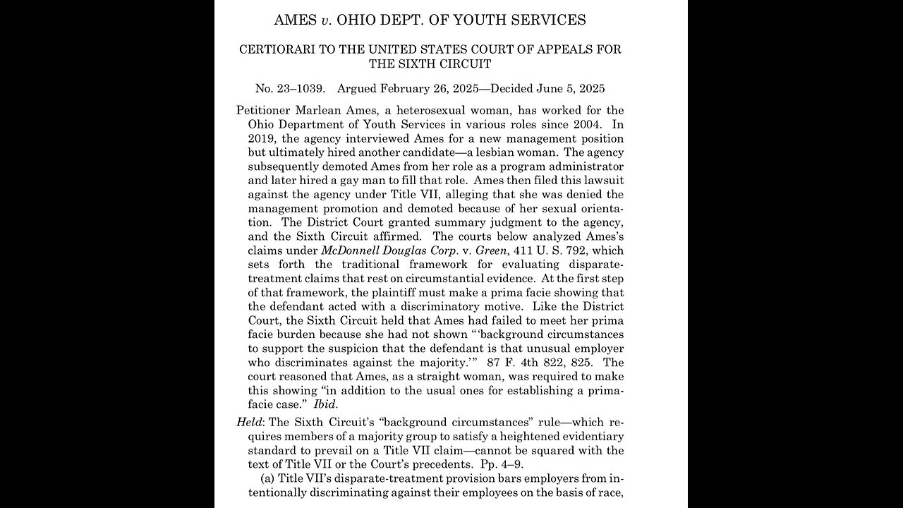 9 0 SCOTUS rules you can no longer discriminate against Straight White People