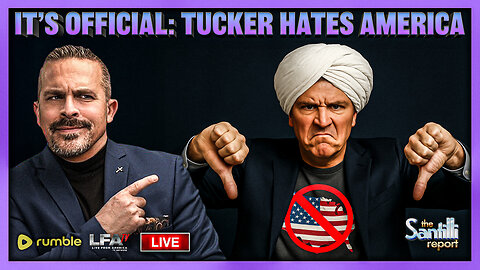 Tucker Announces He’s Buying Home In Oppressive Sharia-Law Qatar Because He’s A “Free Man” | THE SANTILLI REPORT 12.8.25 1PM