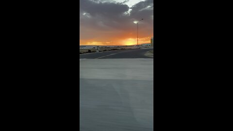 Fiery Sunset