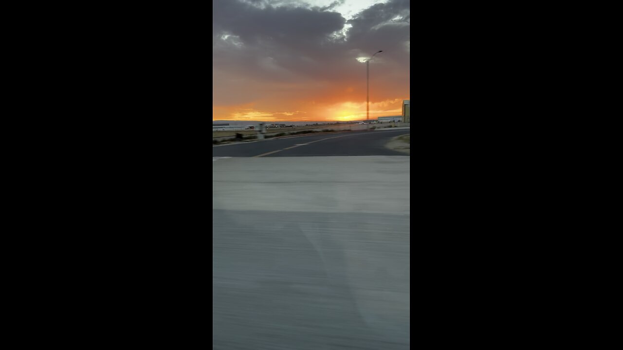 Fiery Sunset