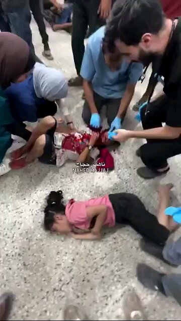 bombing gaza children