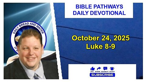 Bible Pathways Daily Devotional Oct 24, 2025