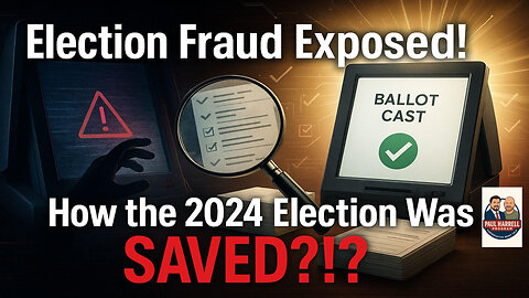 Election Fraud Exposed! How the 2024 Election was SAVED?!?