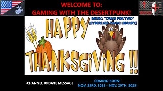 Channel Update Message [NOV. 23RD, 2025 – NOV. 29TH, 2025]