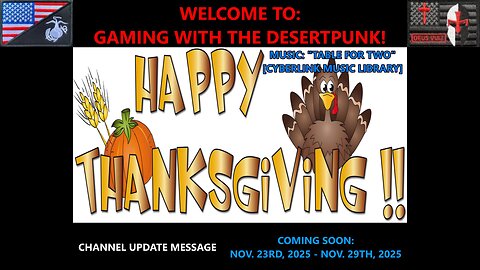 Channel Update Message [NOV. 23RD, 2025 – NOV. 29TH, 2025]