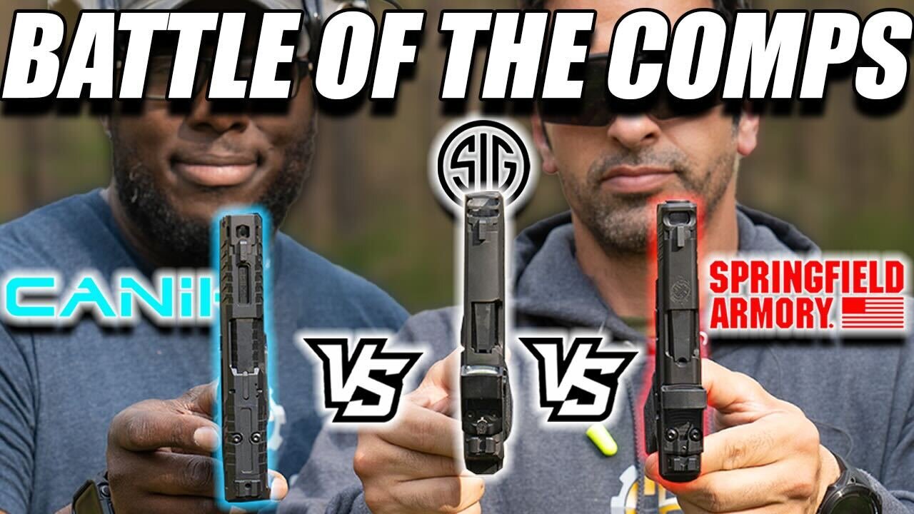 The Sig P365 Macro vs Canik MC9 Prime vs Springfield Hellcat Comp