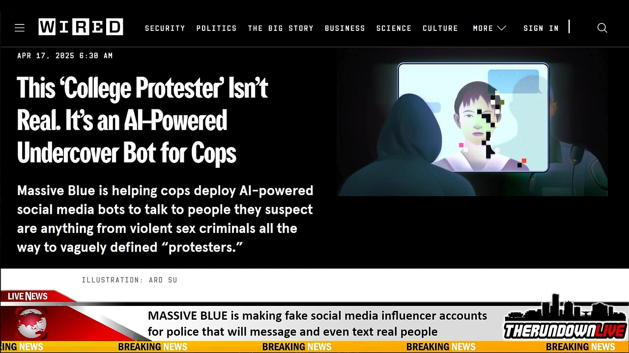 Fake A.I. Police Bots to Infiltrate Your Social Media