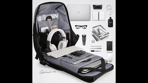 The Most Functional Tech-Filled Backpack With TSA Lock