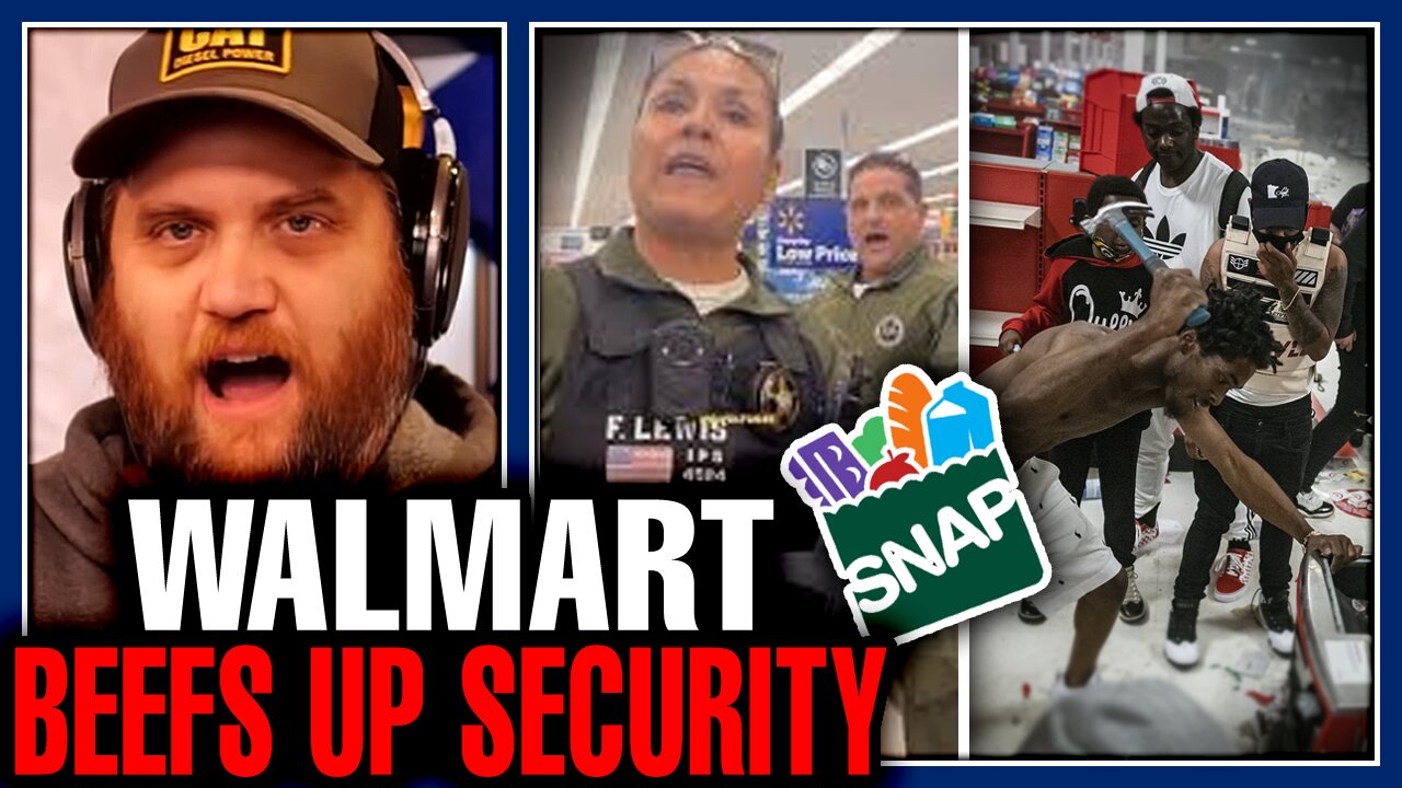 Walmart Calls IN COPS In Response To SNAP Riot Threats! Grocery Stories In Full Blown Panic!
