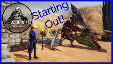 1st Tame & Setting Up a Starter Base! ep 1 #ARKSurvivalEvolved